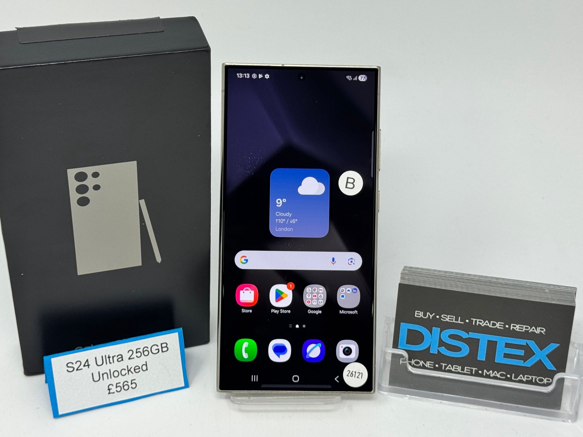 Samsung Galaxy S24 Ultra 256GB Unlocked Titanium Gray (B) M26121
