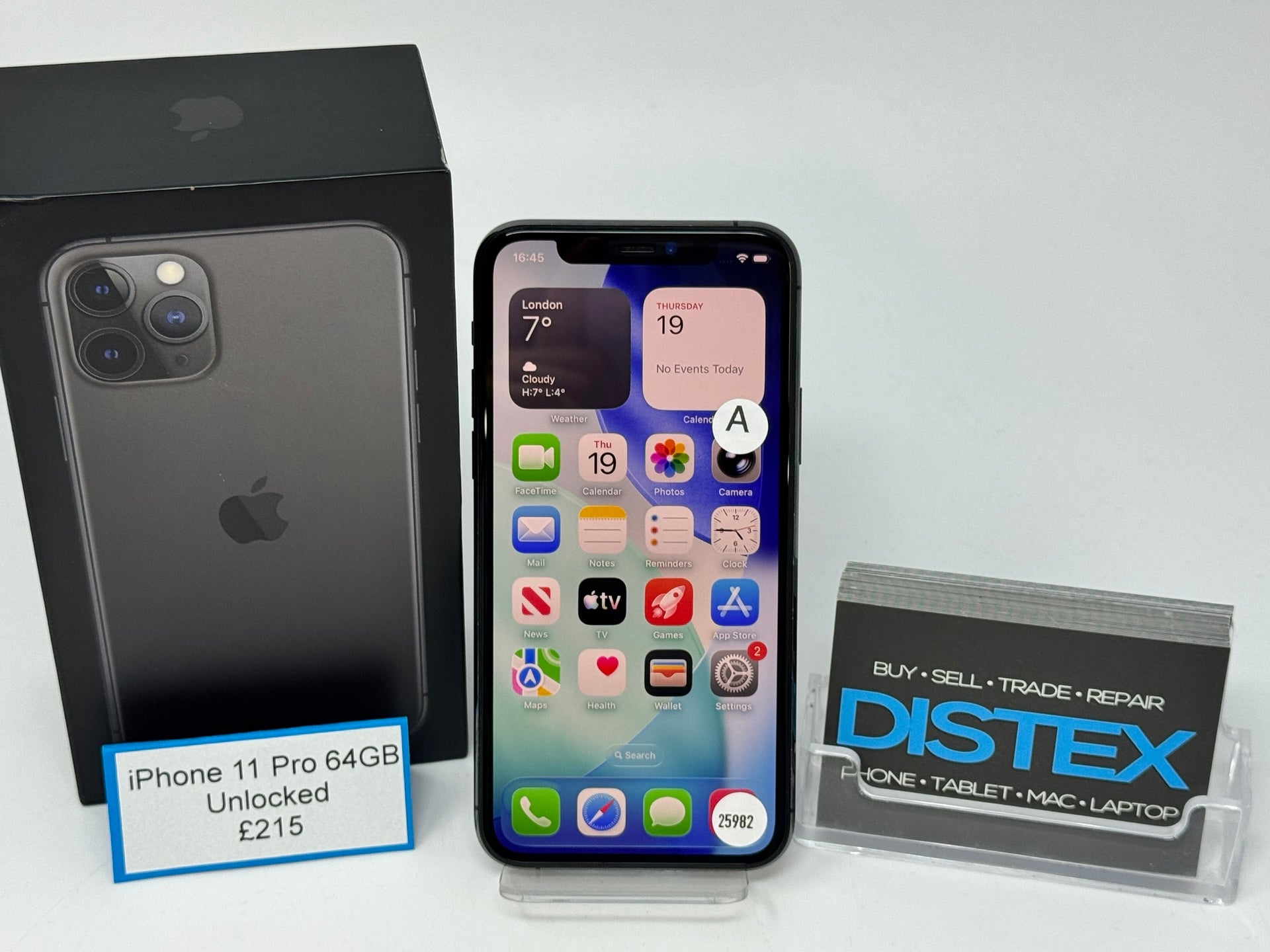 Apple iPhone 11 Pro 64GB Unlocked Space Grey (A) M25982