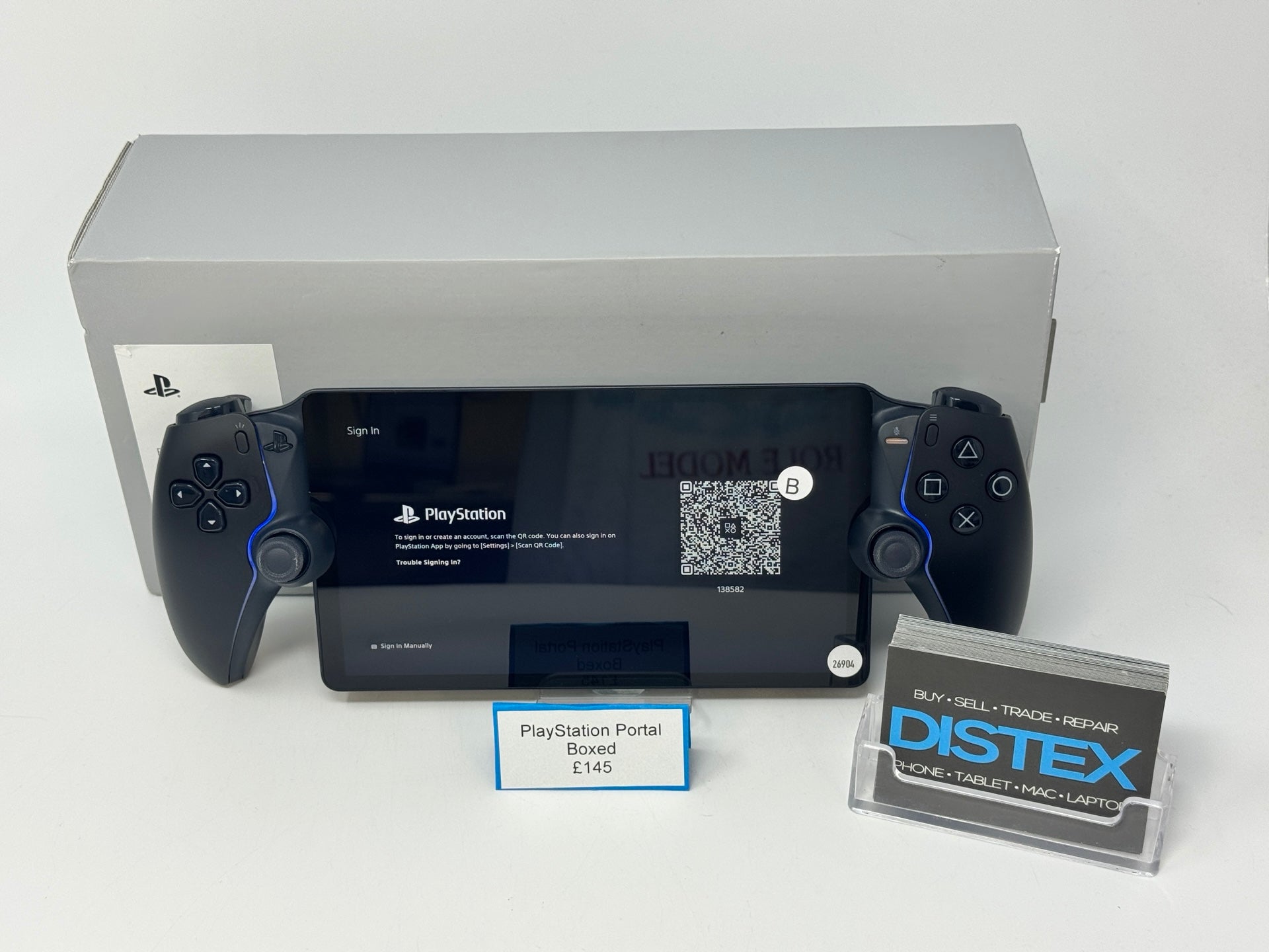 Sony PlayStation Portal Handheld Console Boxed Black (B) M26904