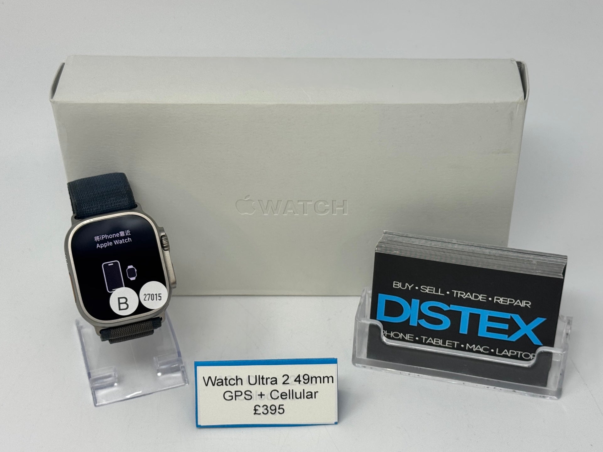 Apple Watch Ultra 2 49mm w/ Alpine Loop Band GPS+Cellular Natural Titanium (B) M27015