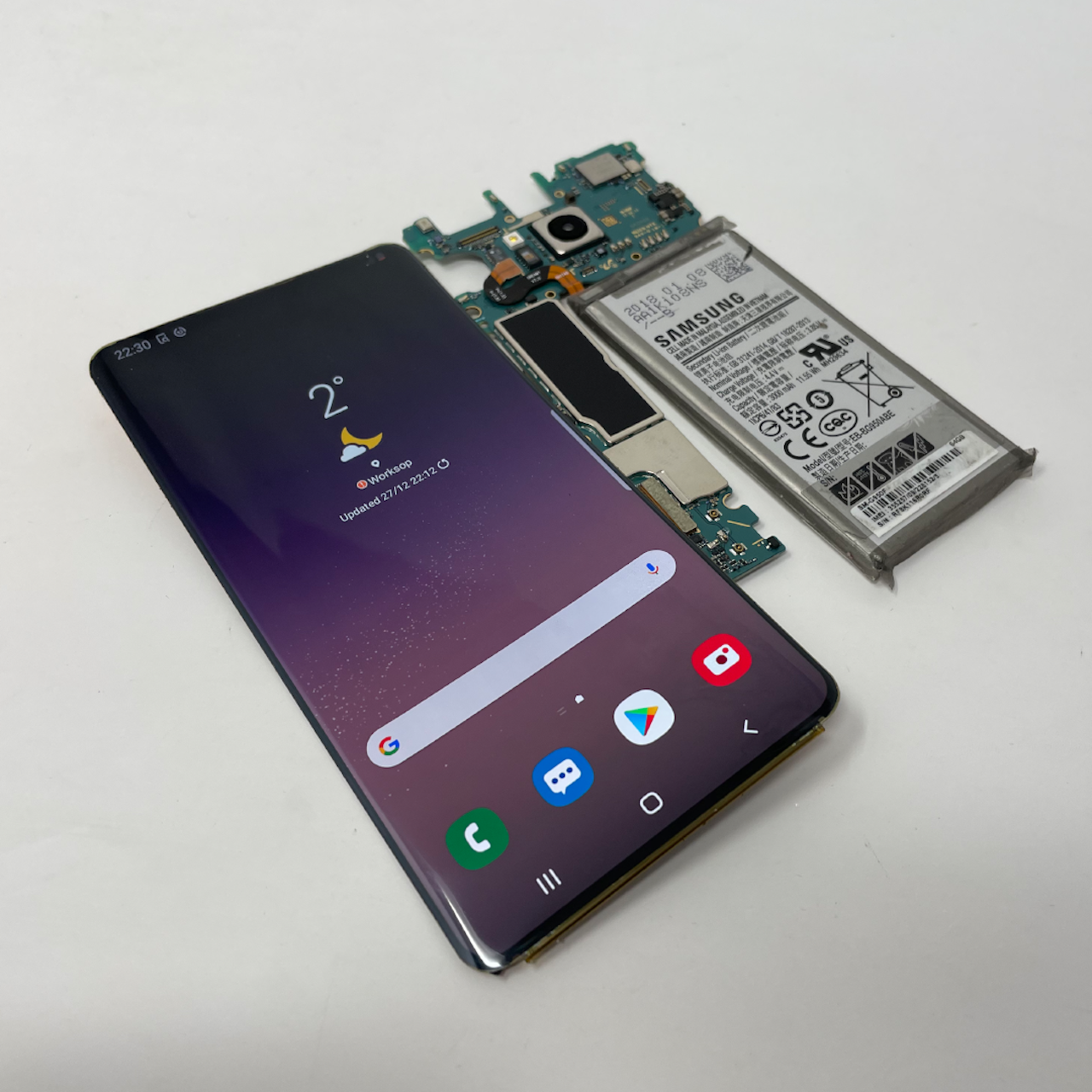 Samsung Glass Refurbishment at Distex