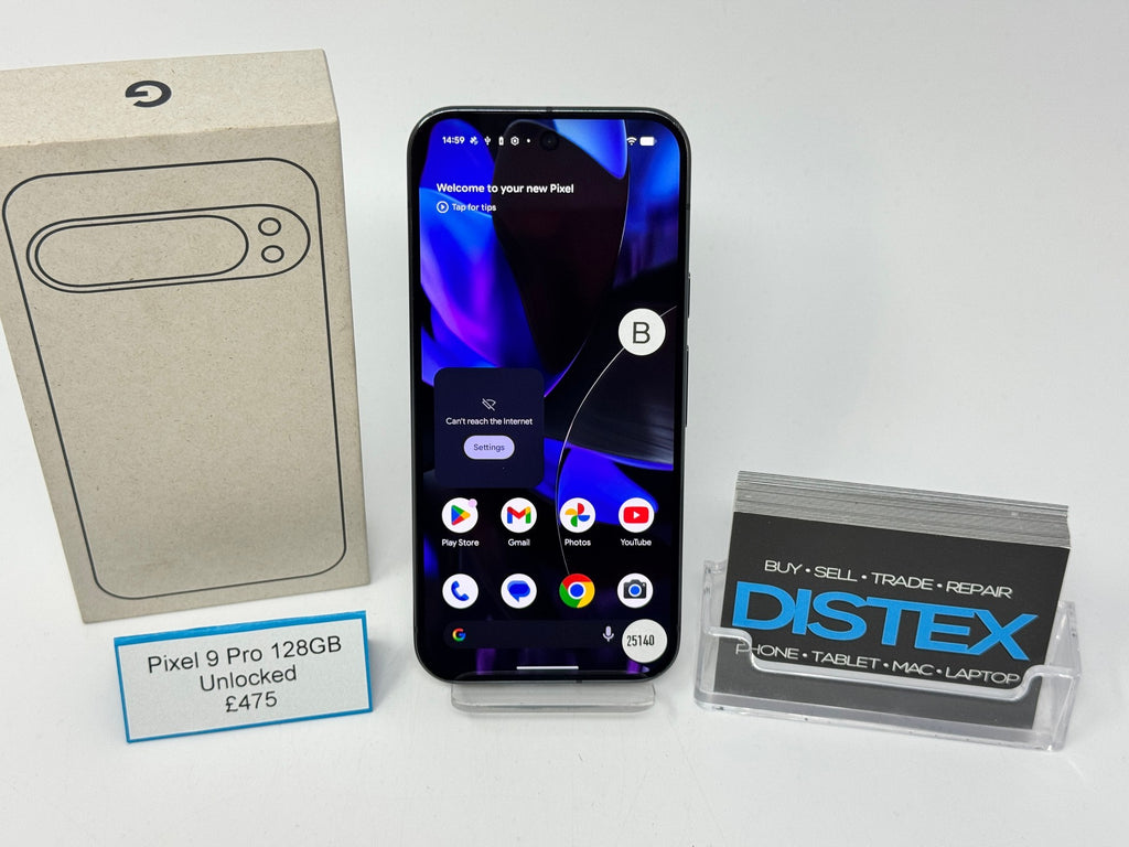 Google Pixel 9 Pro 128GB Unlocked Obsidian (B) M25140