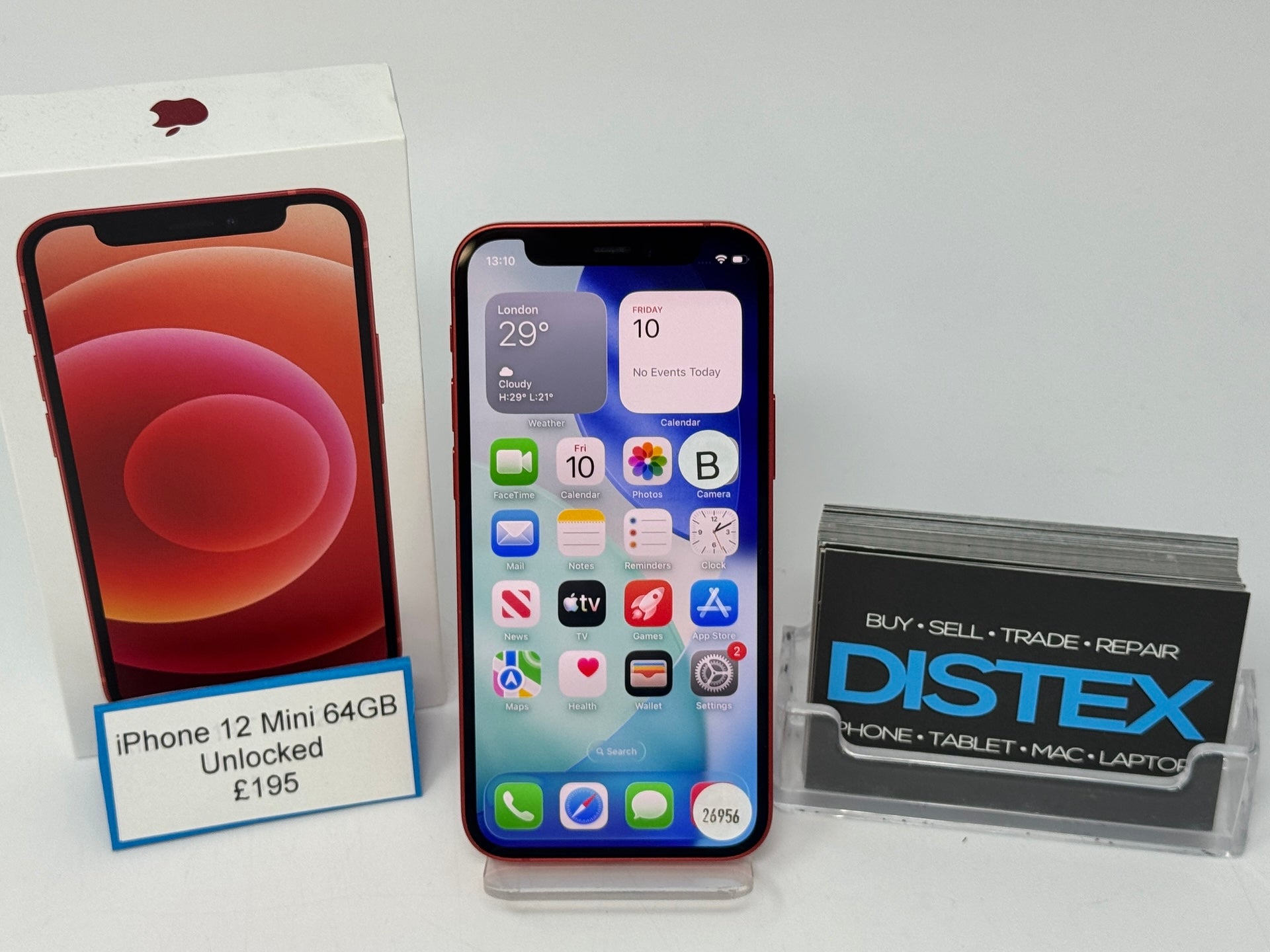 Apple iPhone 12 Mini 64GB Unlocked Red (B) M26956