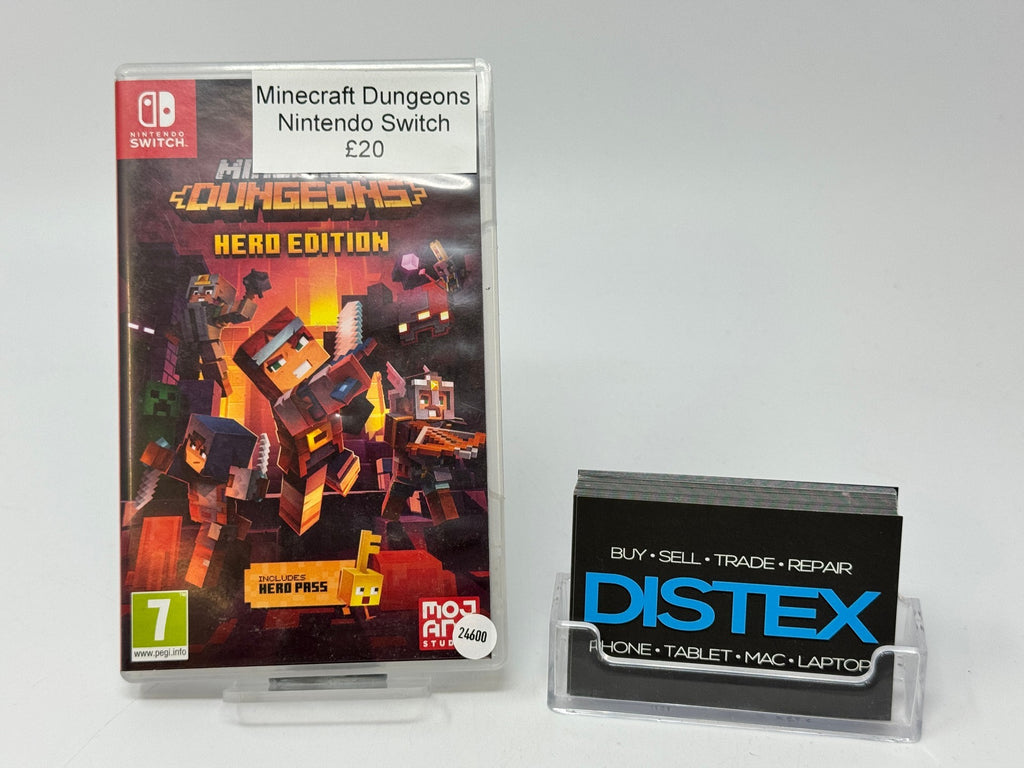 Minecraft Dungeons Hero Edition Nintendo Switch Game (B) M24600