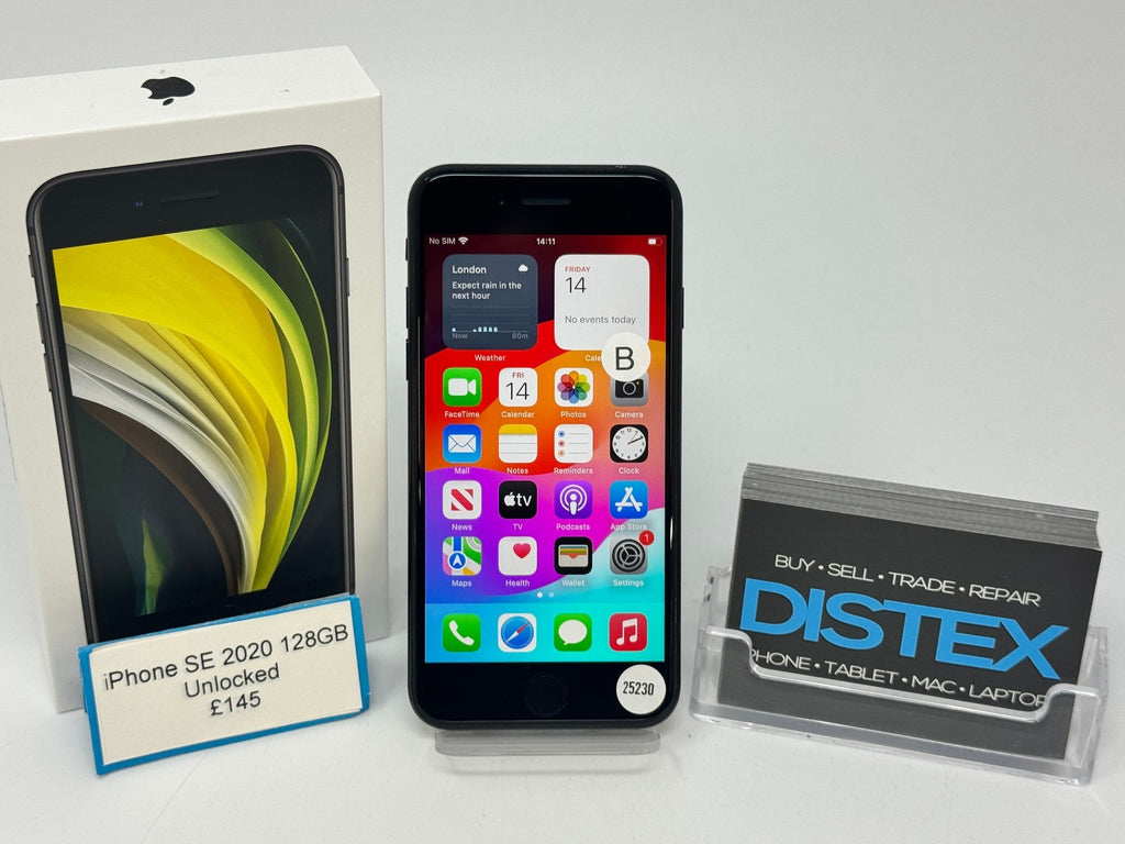 Apple iPhone SE 2020 128GB Unlocked Black (B) M25230