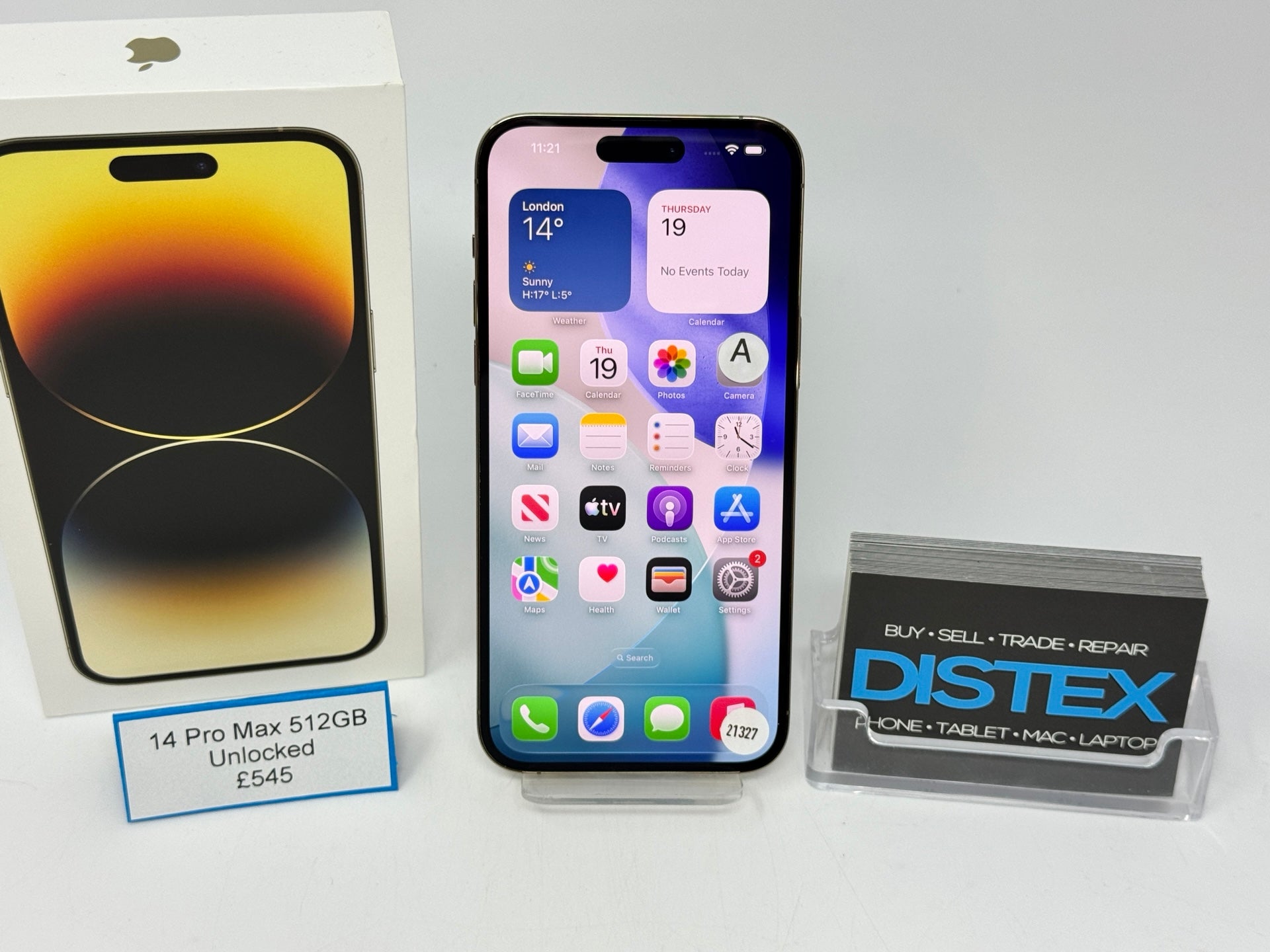 Apple iPhone 14 Pro Max 512GB Unlocked Gold (A) M21327