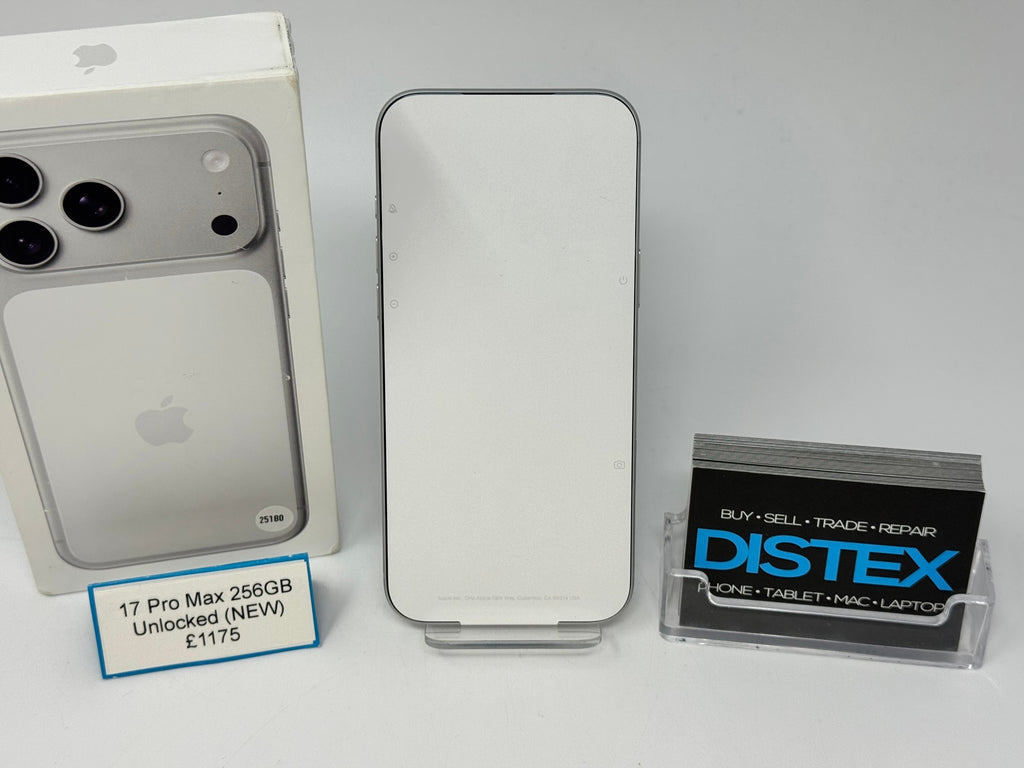 Apple iPhone 17 Pro Max 256GB Unlocked Silver (SEALED) M25180