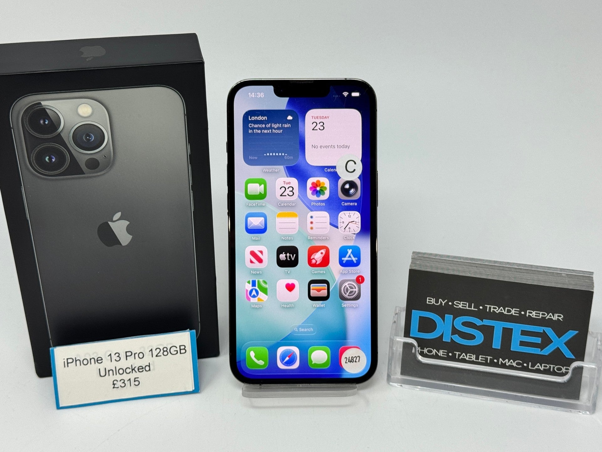 Apple iPhone 13 Pro 128GB Unlocked Graphite (C) M24827