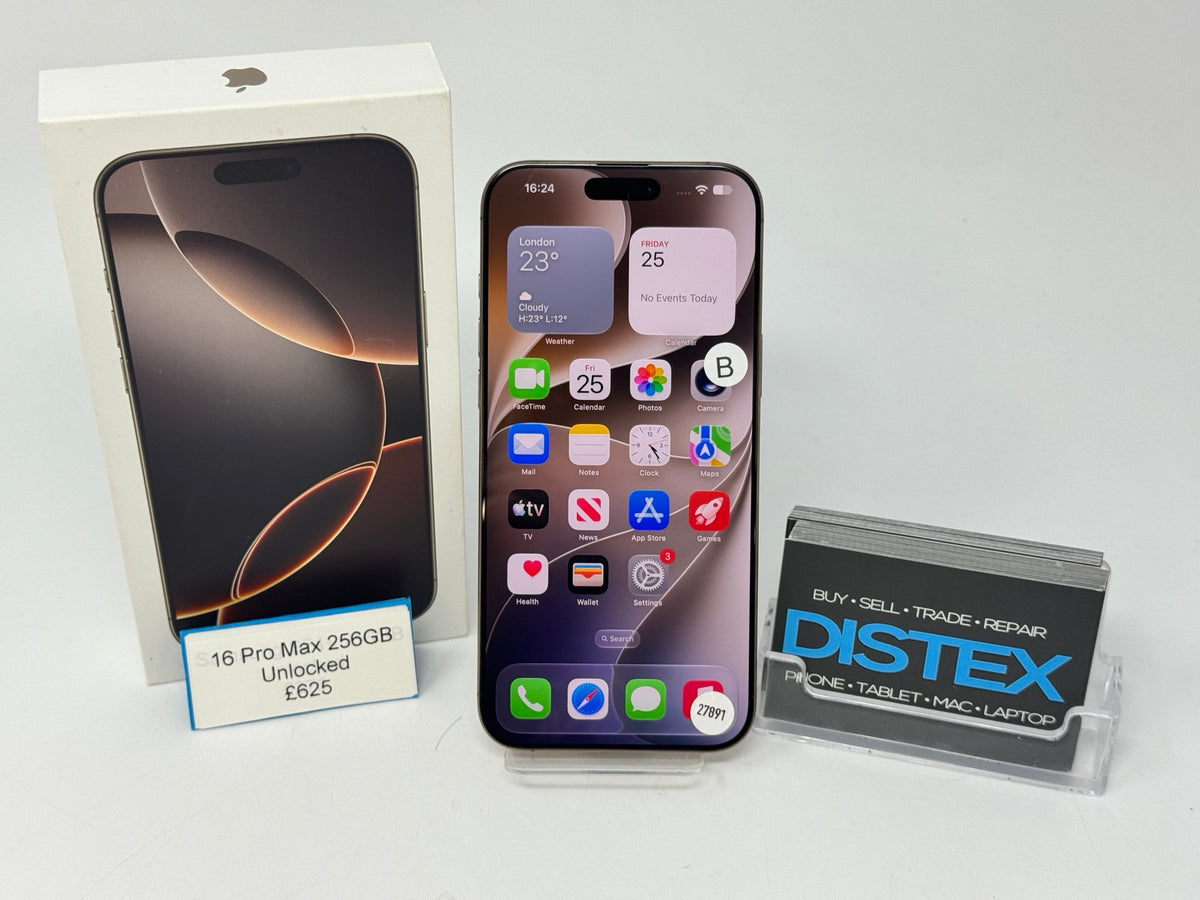 Apple iPhone 16 Pro Max 256GB Unlocked Desert Titanium (B) M27891
