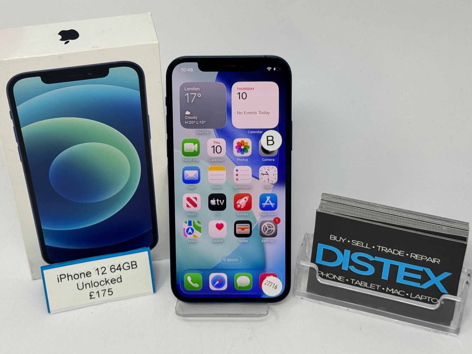 Apple iPhone 12 64GB Unlocked Blue (B) M27716