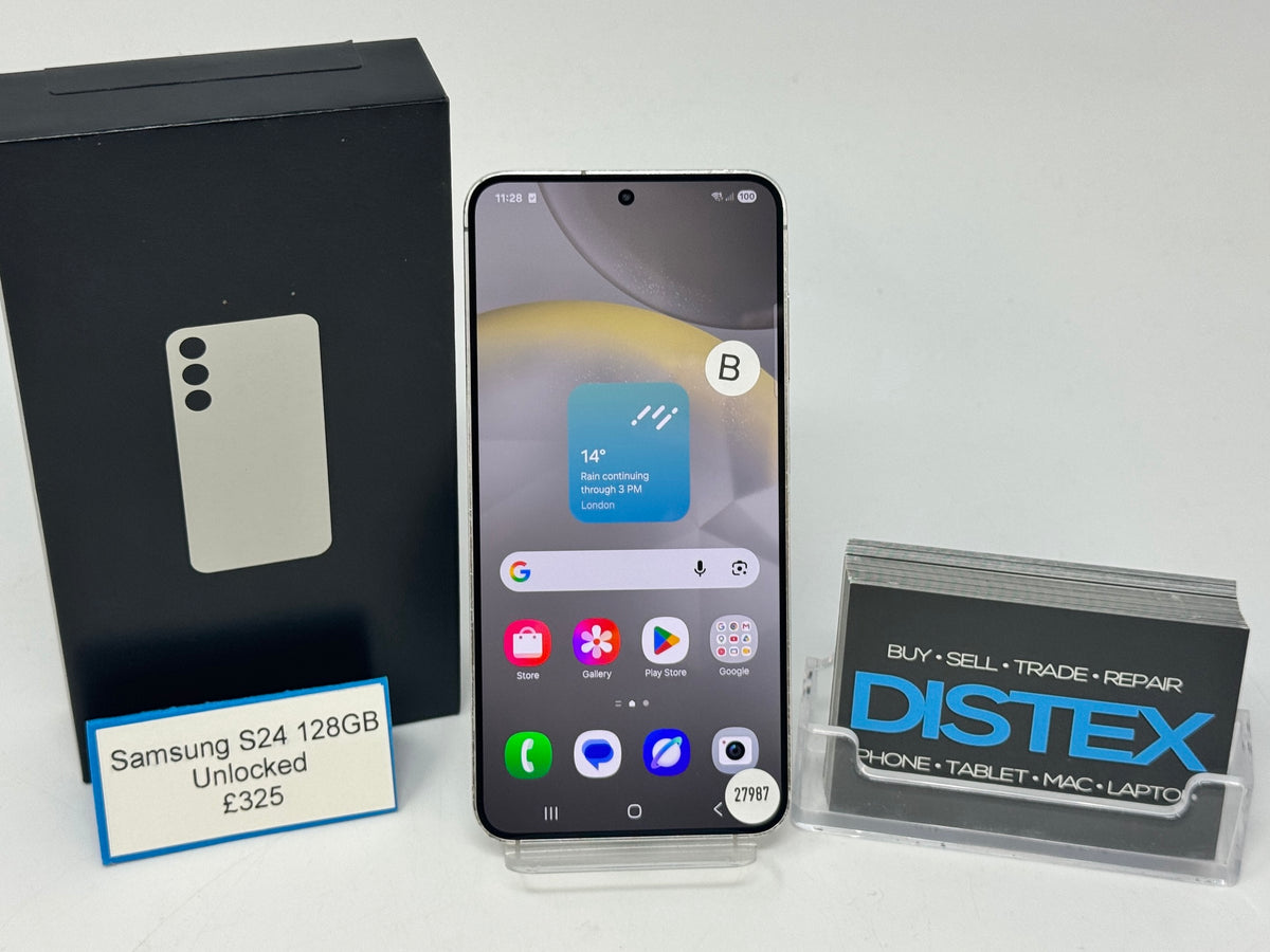 Samsung Galaxy S24 128GB Unlocked Marble Grey (B) M27987