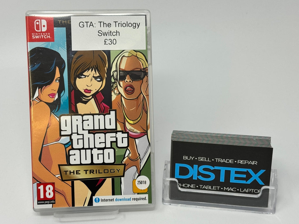 Grand Theft Auto: The Trilogy Switch Game M25018