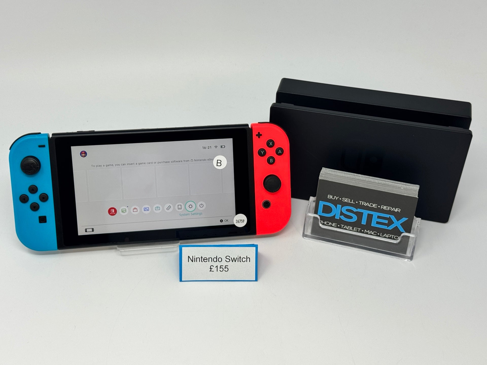 Nintendo Switch with Dock (B) M26759