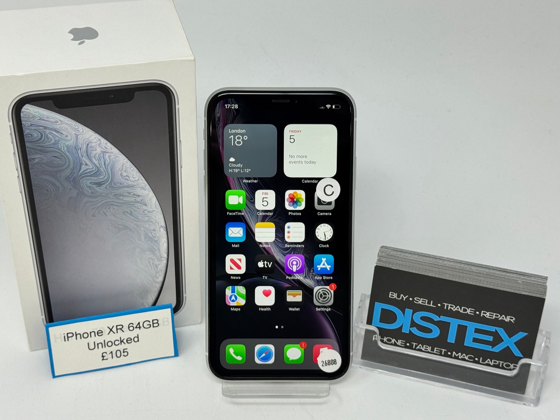 Apple iPhone XR 64GB Unlocked White (C) M26808
