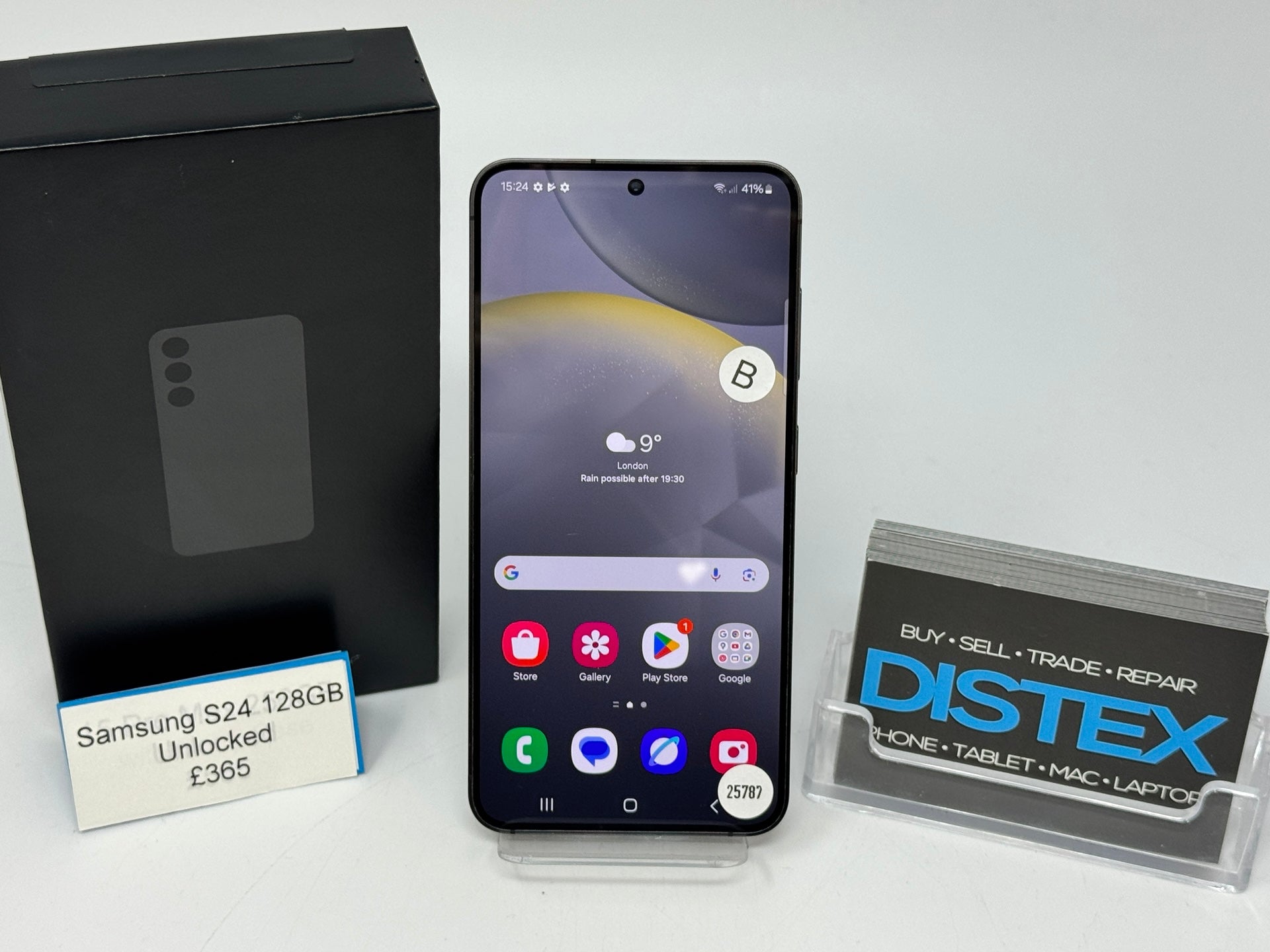 Samsung Galaxy S24 128GB Unlocked Onyx Black (B) M25787