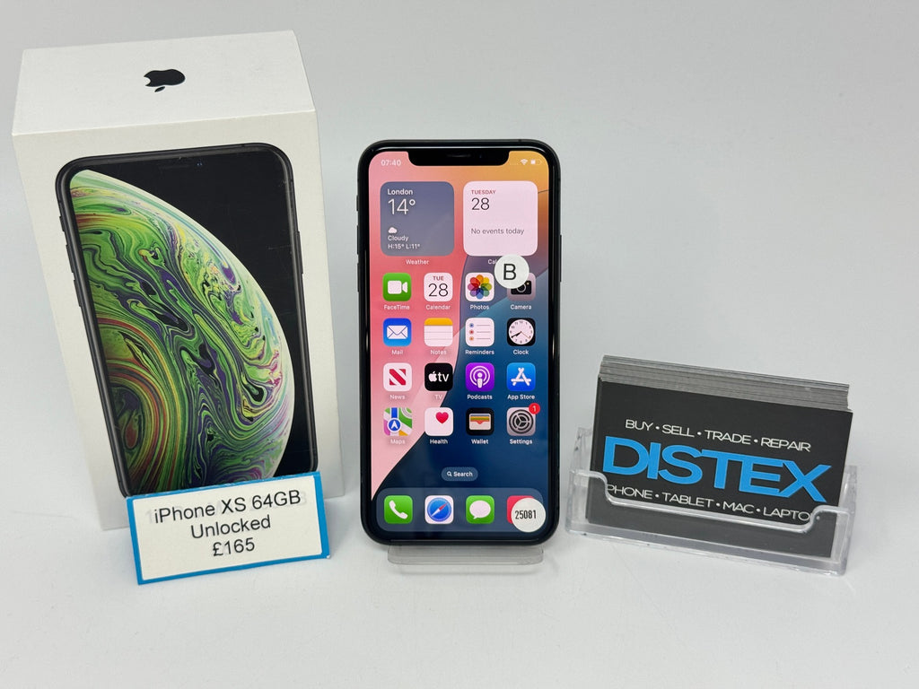 Apple iPhone XS 64GB Unlocked Space Gray (B) M25081