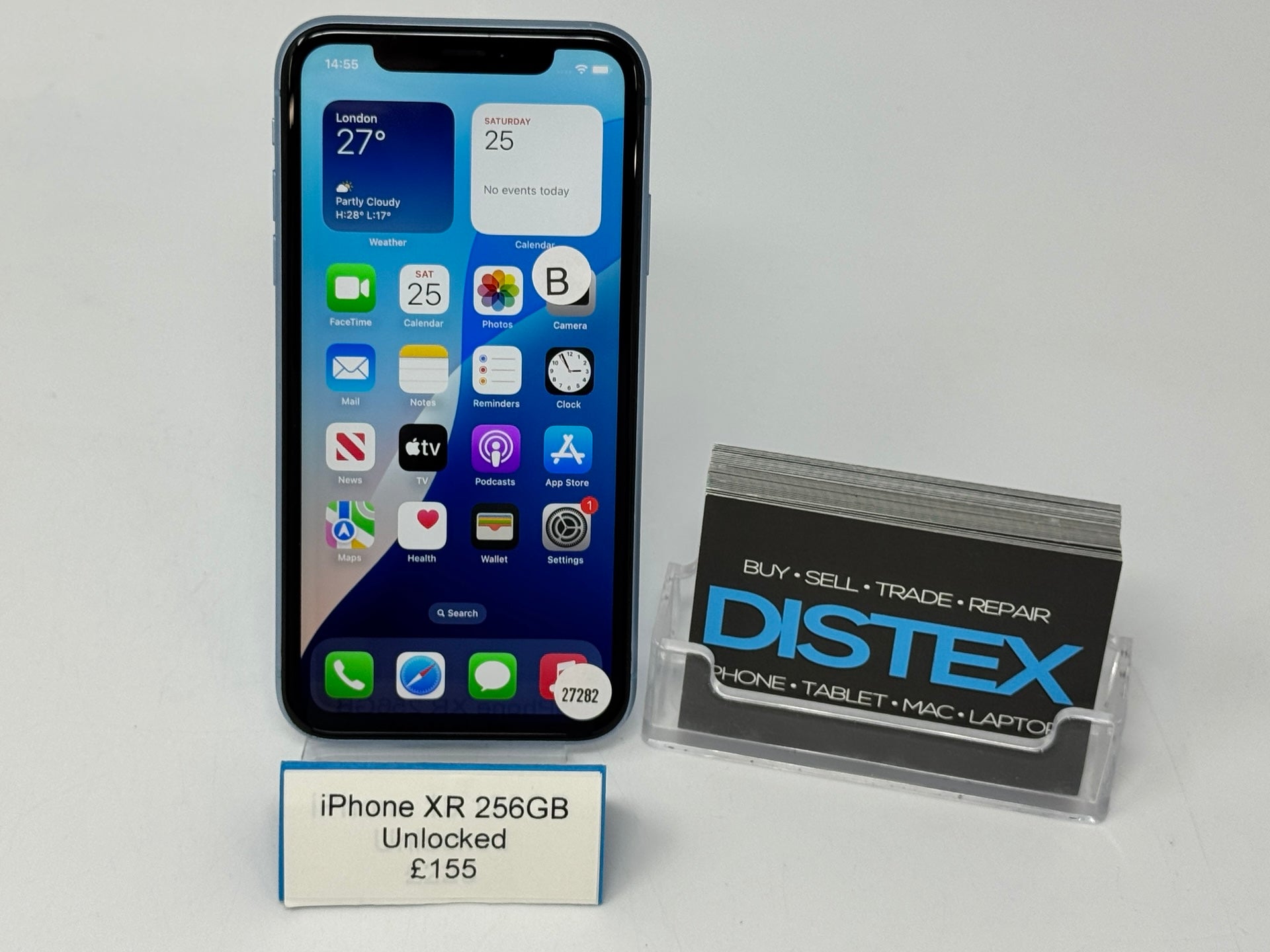 Apple iPhone XR 256GB Unlocked Blue (B) M27282