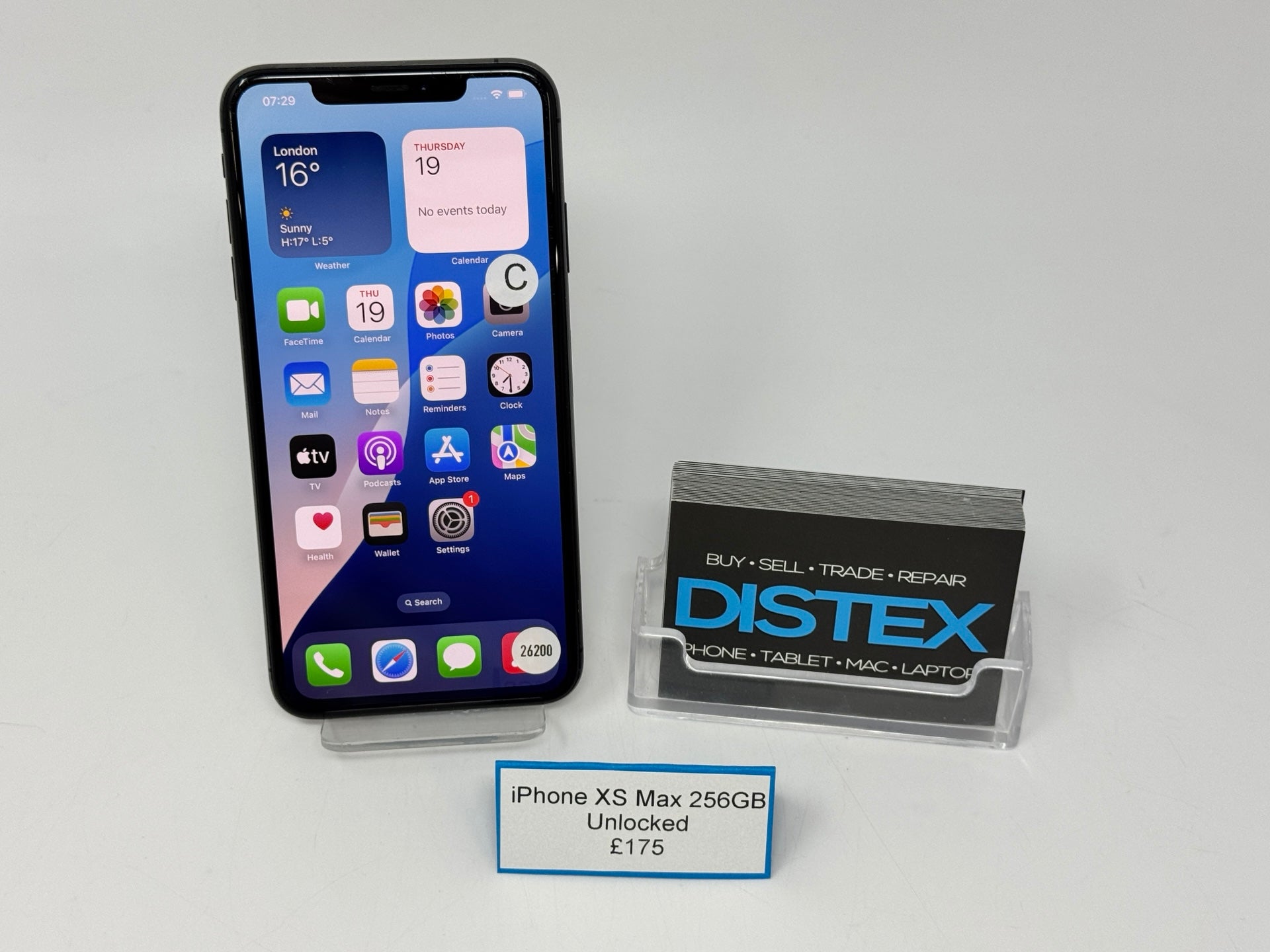 Apple iPhone XS Max 256GB Unlocked Space Grey (C) M26200