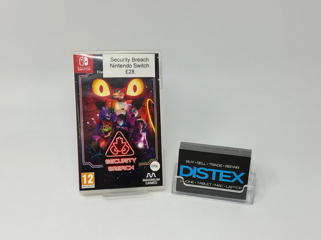 Security Breach Nintendo Switch Game M23736 – Distex Ltd