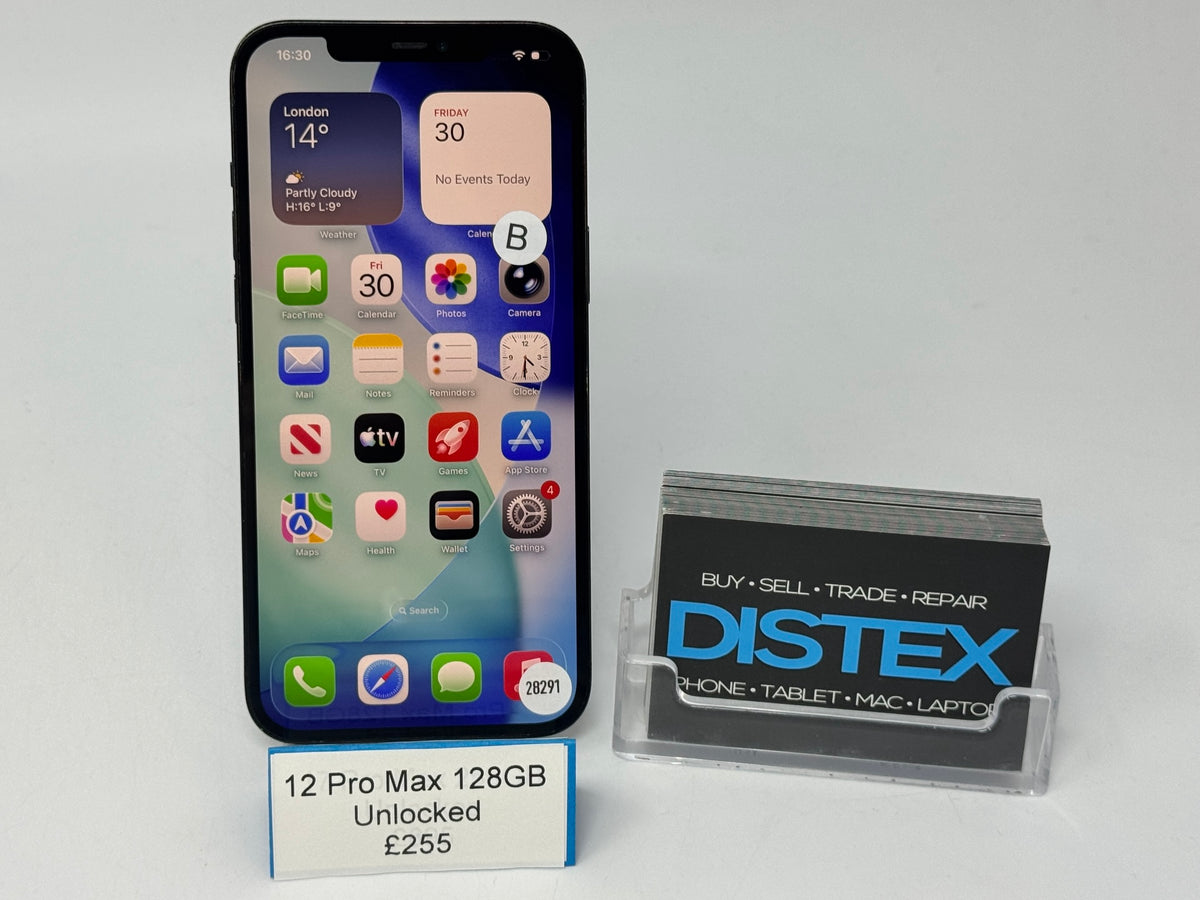 Apple iPhone 12 Pro Max 128GB Unlocked Pacific Blue (B) M28291