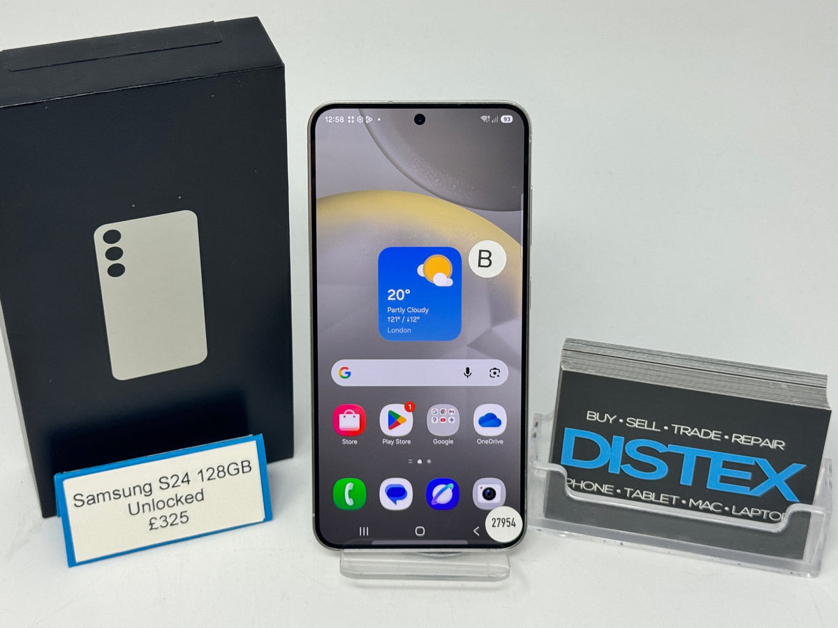 Samsung Galaxy S24 128GB Unlocked Marble Grey (B) M27954