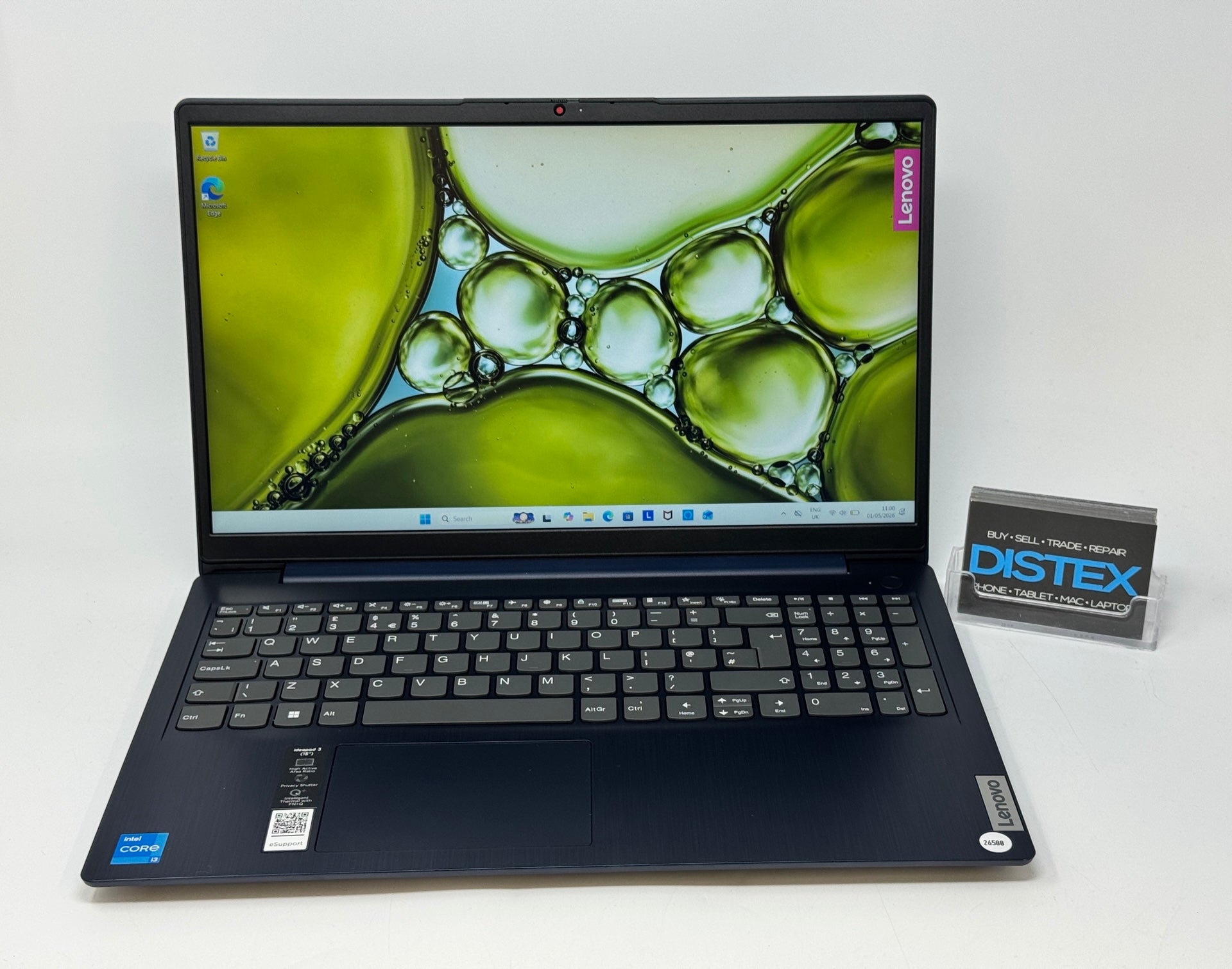 Lenovo Ideapad 3 15" Display 4GB RAM 128GB SSD Intel Core i3-1115G4 (B) M26588