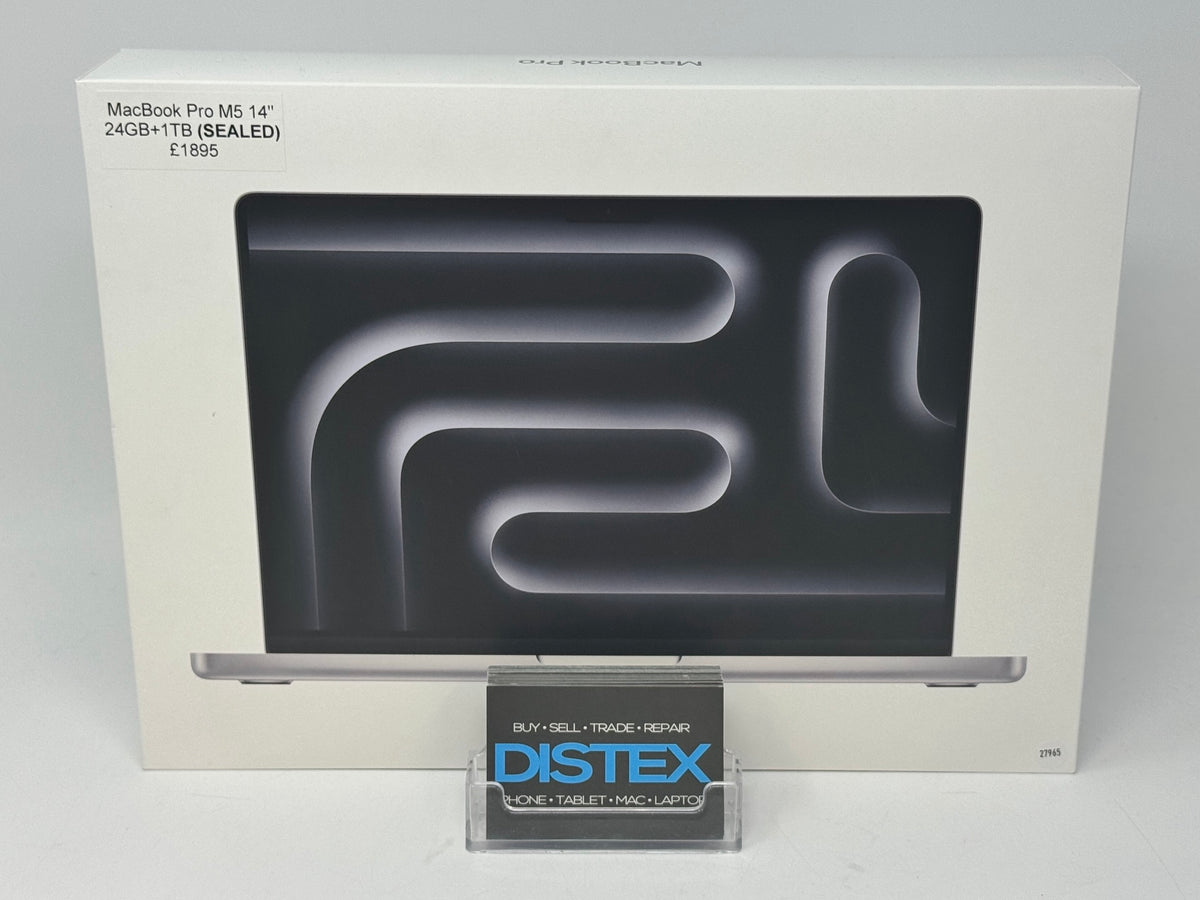 Apple MacBook Pro 2025 14" 24GB RAM 1TB SSD Apple M5 Silver (SEALED) M27965