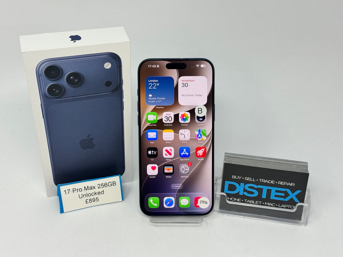 Apple iPhone 17 Pro Max 256GB Unlocked Blue (B) M27934