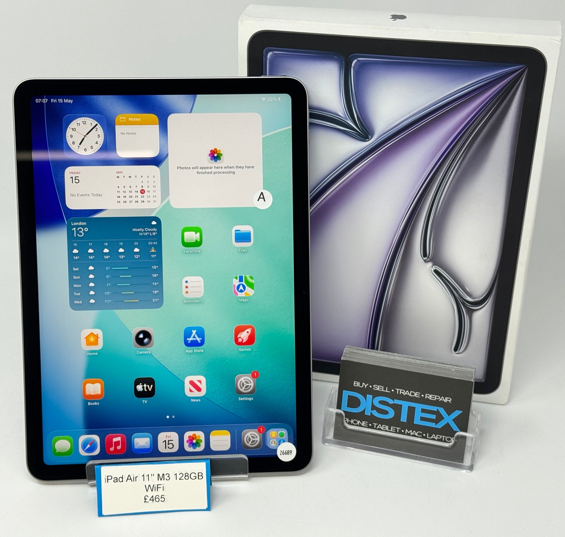 Apple iPad Air 11" M2 128GB WiFi Purple (A) M26689