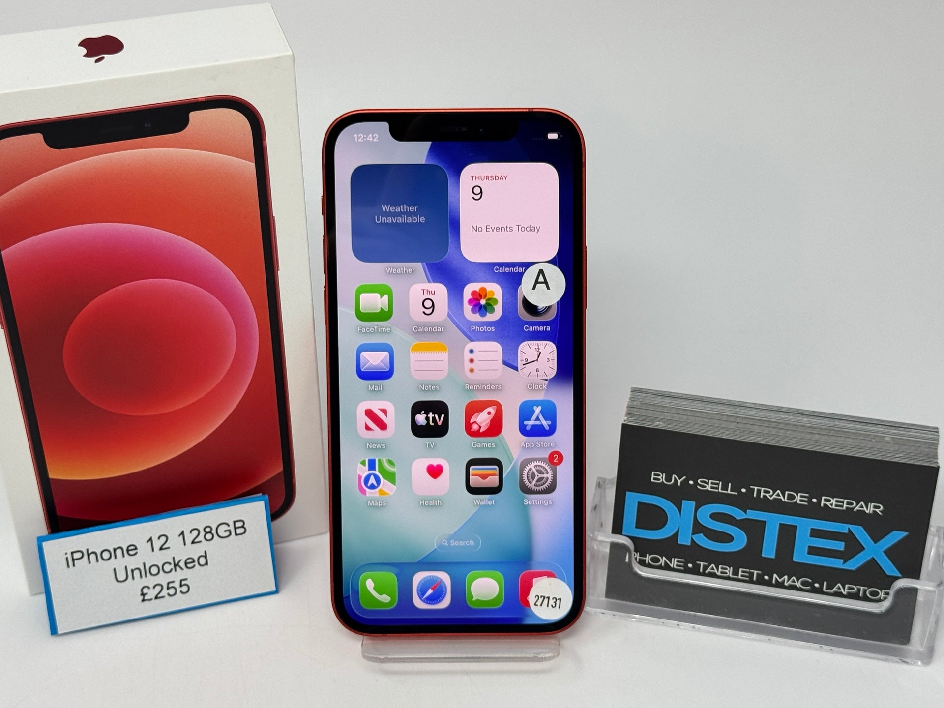 Apple iPhone 12 128GB Unlocked Red (A) M27131