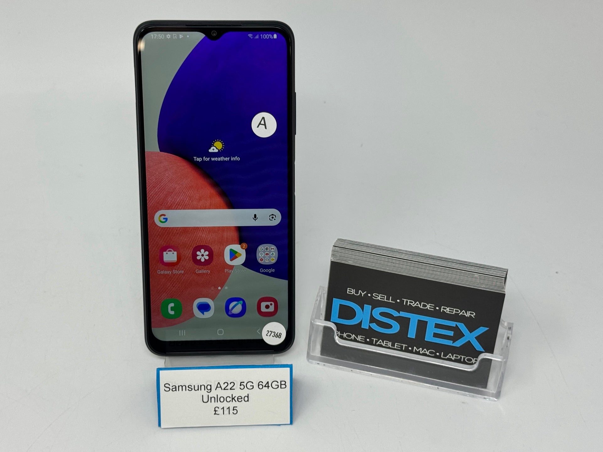 Samsung Galaxy A22 5G 64GB Unlocked Awesome Grey (A) M27368