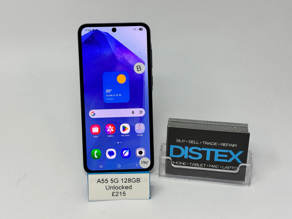 Samsung Galaxy A55 5G 128GB Unlocked Awesome Navy (B) M27867