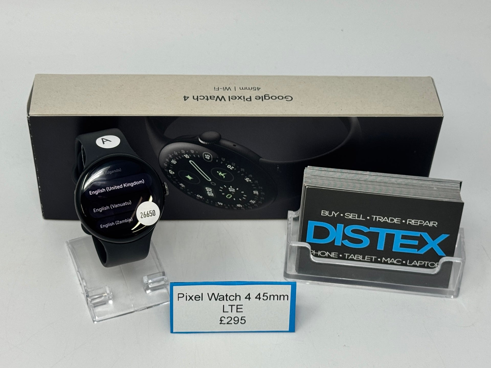 Google Pixel Watch 4 45mm GPS+Cellular Obsidian (A) M26650