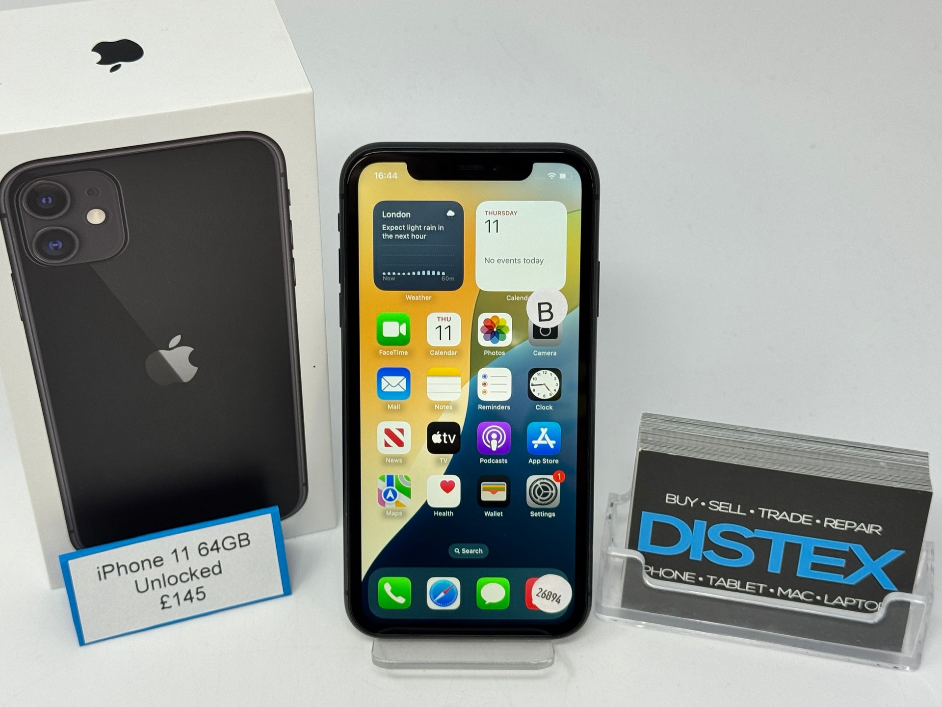 Apple iPhone 11 64GB Unlocked Black (B) M26894