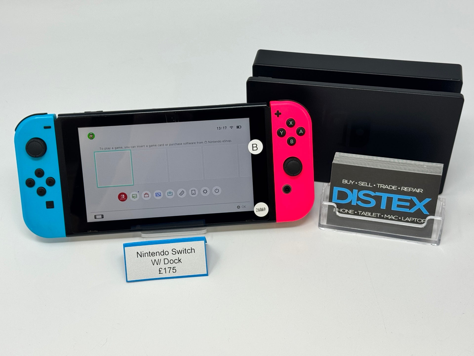 Nintendo Switch Console with Dock & Accesories (B) M26069