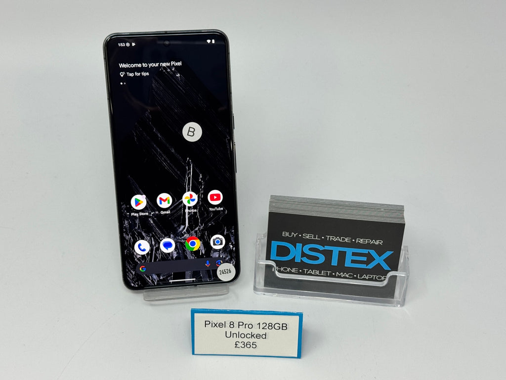 Google Pixel 8 Pro 128GB Unlocked Obsidian (B) M24526