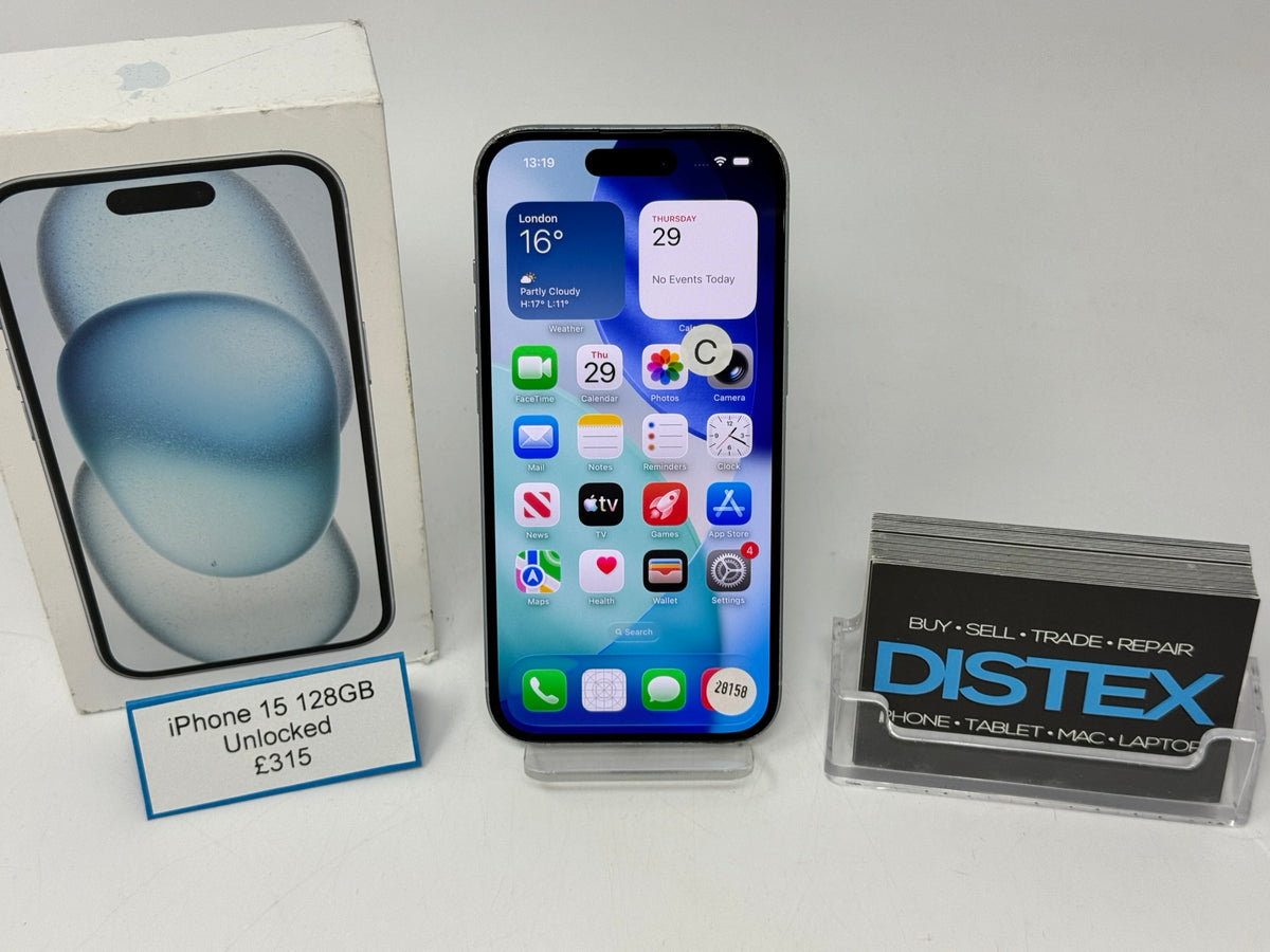 Apple iPhone 15 128GB Unlocked Blue (C) M28158