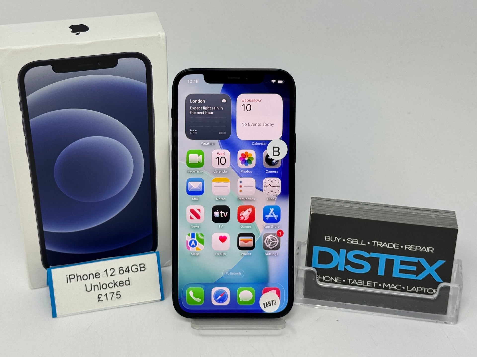 Apple iPhone 12 64GB Unlocked Black (B) M26873
