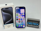 Apple iPhone 15 Pro 128GB Unlocked Blue Titanium (A) M27657