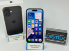 Apple iPhone 16 128GB Unlocked Black (A) Apple Warranty 03/06/2027 M26989