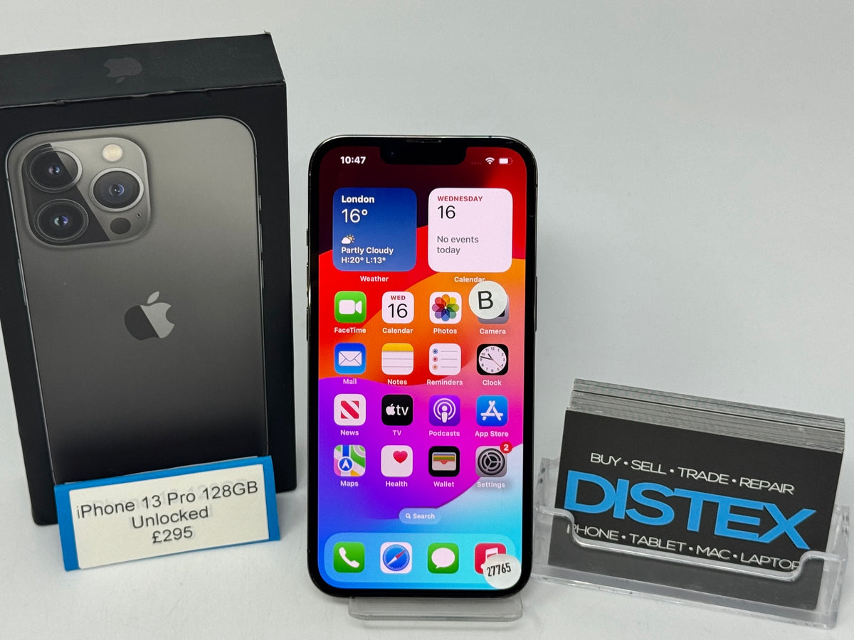 Apple iPhone 13 Pro 128GB Unlocked Graphite (B) M27765