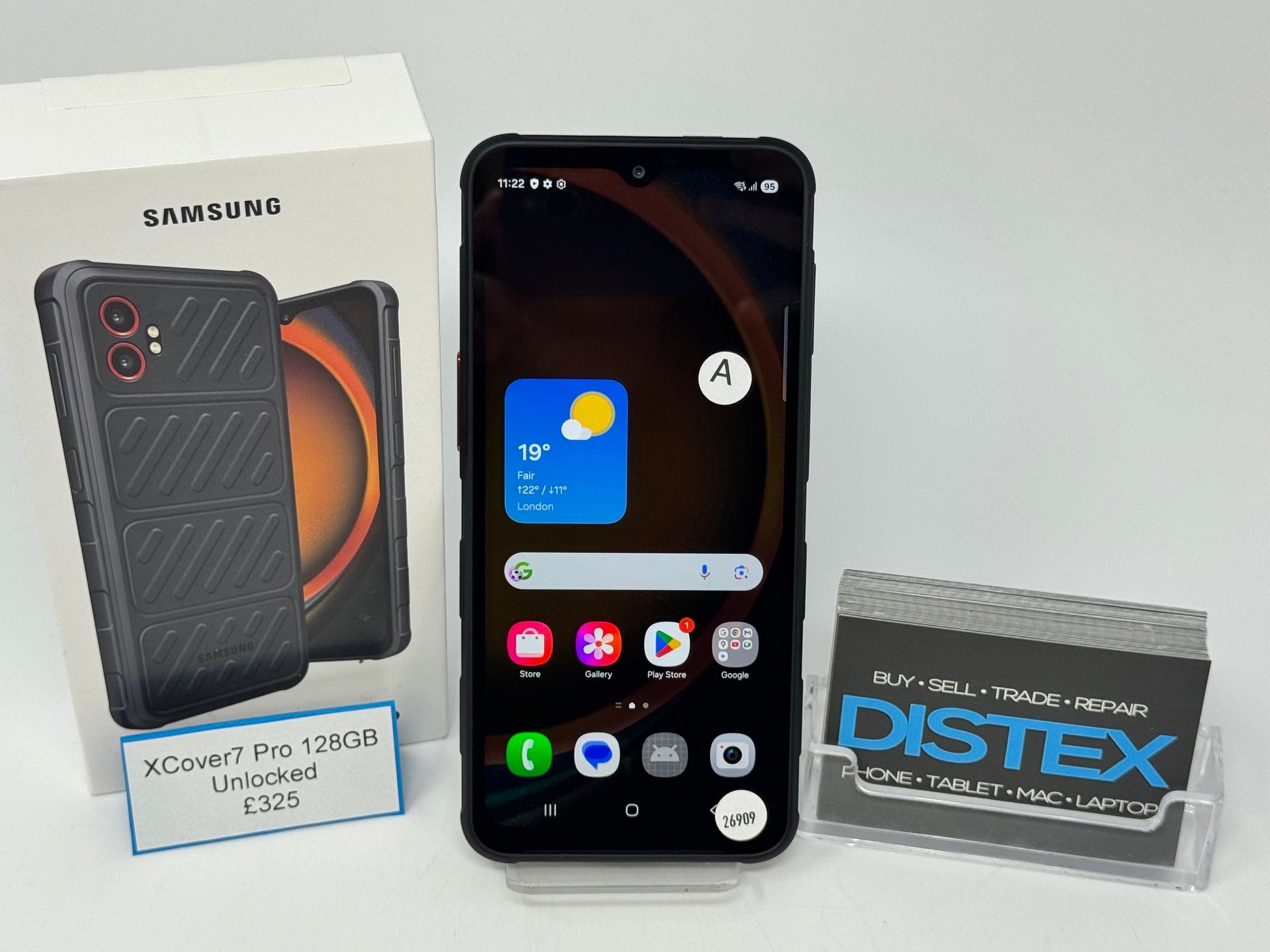 Samsung Galaxy XCover7 Pro 128GB Unlocked Black (A) M26909