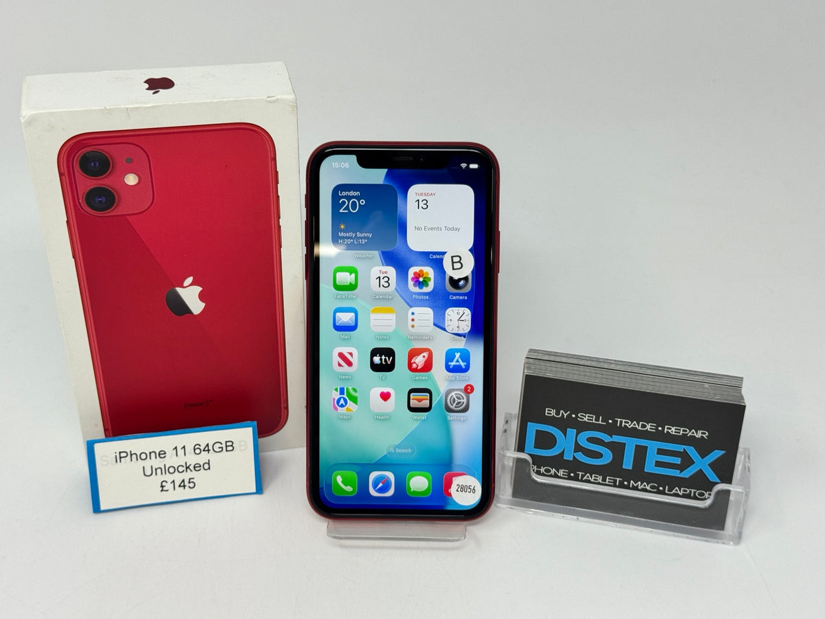 Apple iPhone 11 64GB Unlocked Red (B) M28056