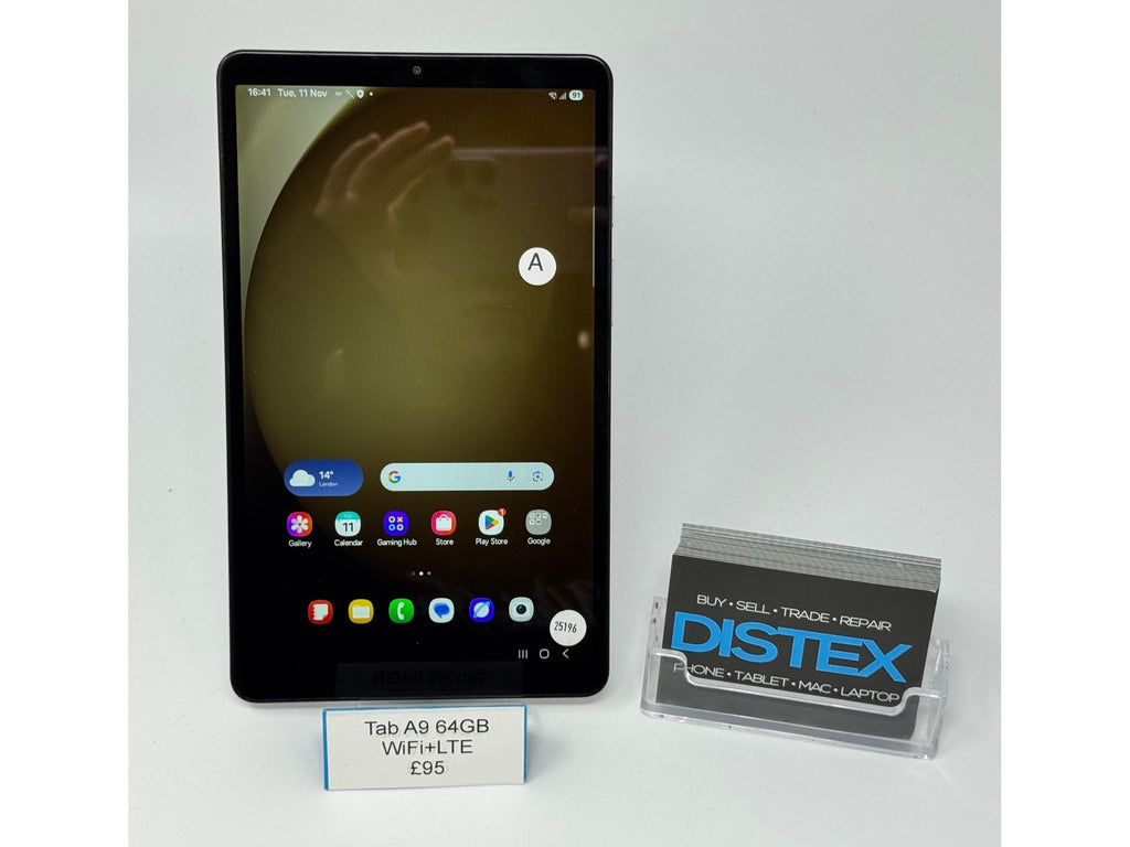 Samsung Tab A9 64GB WiFi+Cellular Silver (A) M25196