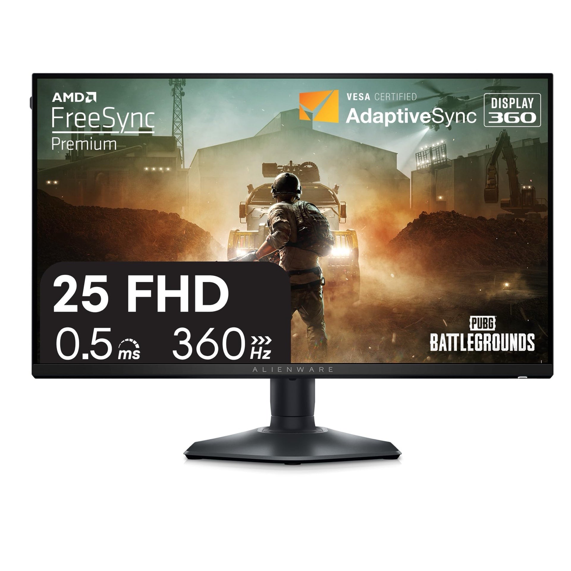 Alienware AW2523HF 25" FHD 360Hz Gaming Monitor (B) M27336