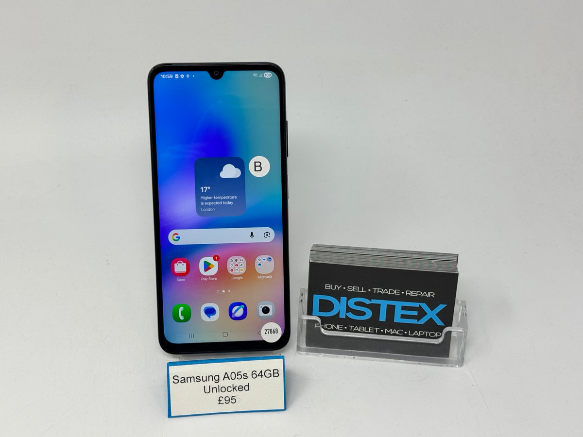 Samsung Galaxy A05s 64GB Unlocked Black (B) M27868