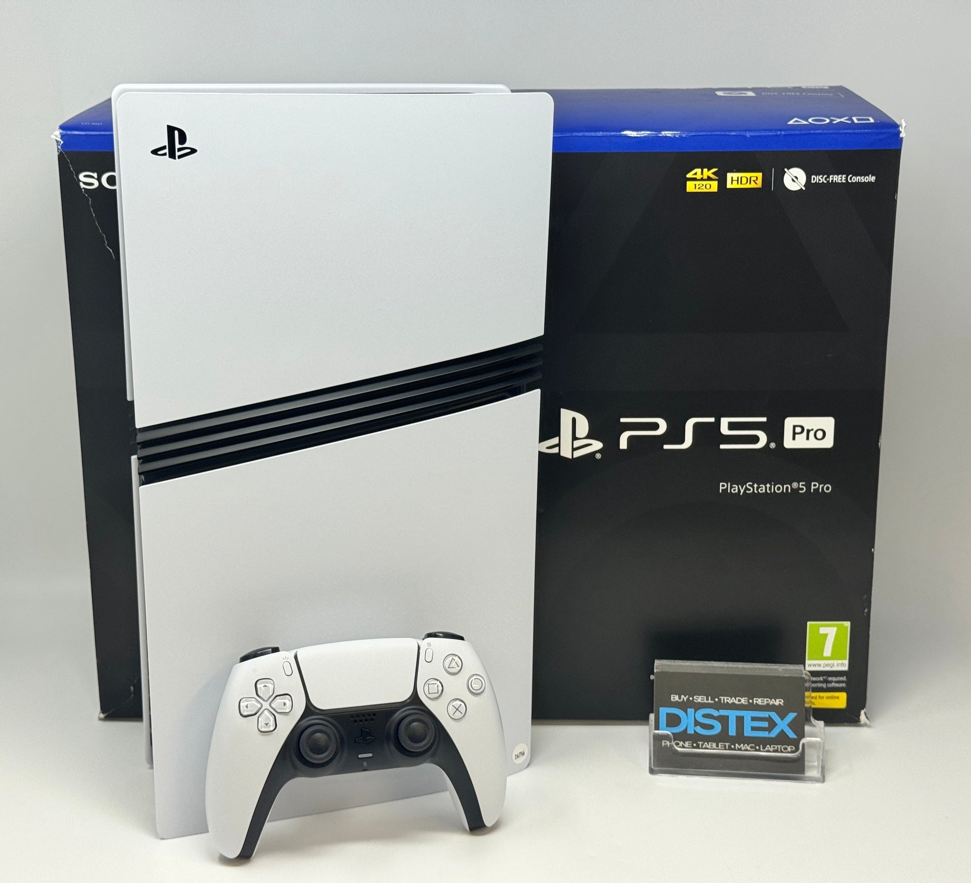 Sony PlayStation 5 PS5 Pro 2TB Digital Console Boxed with DualSense Controller, Power Cable & HDMI (B) M26756