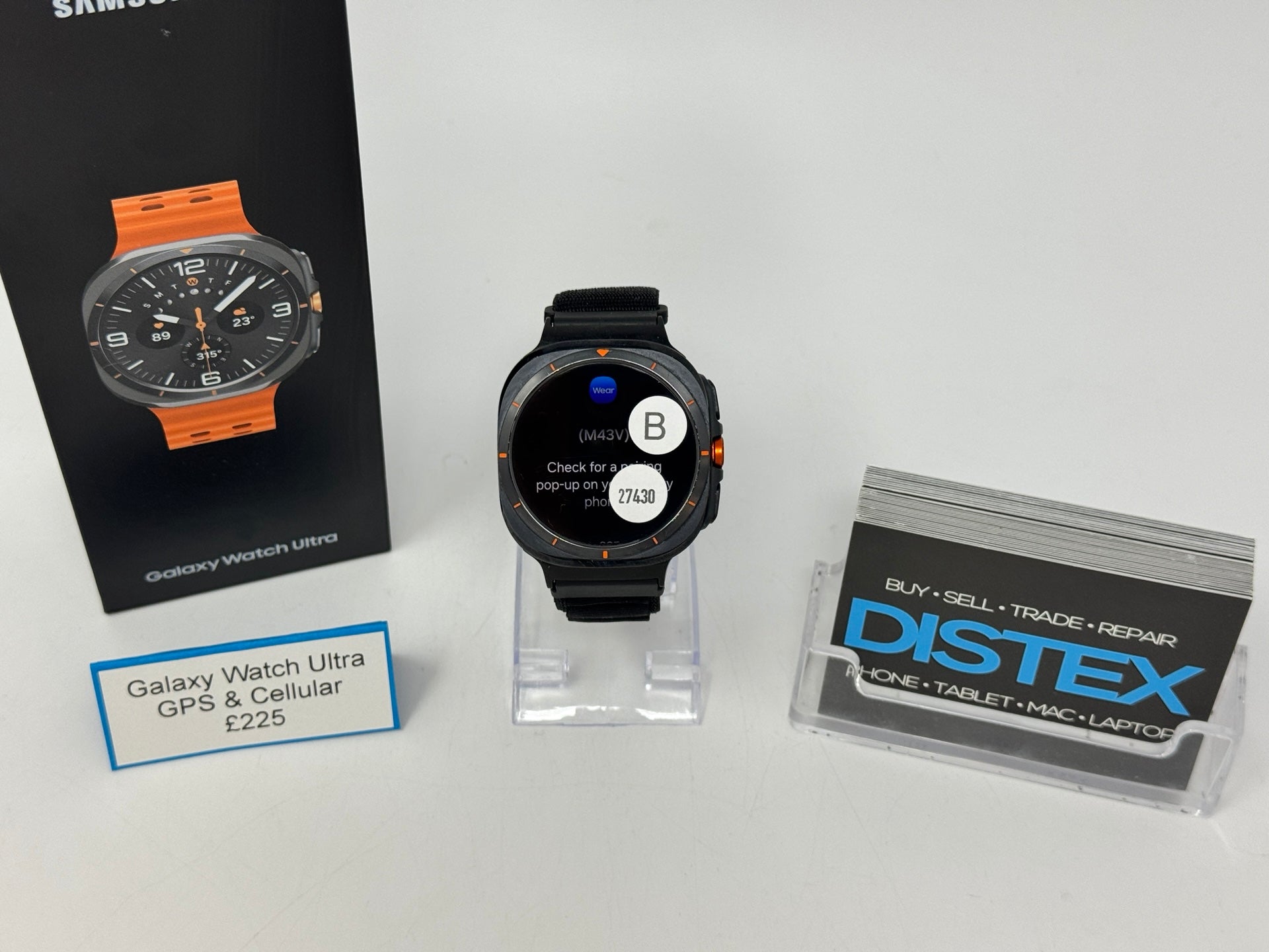 Samsung Galaxy Watch Ultra 47mm GPS+Cellular Titanium Grey (B) M27430