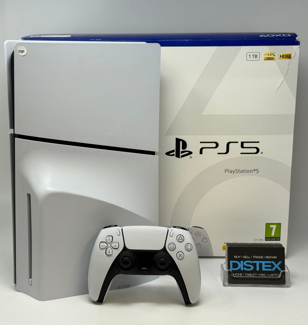 Sony PlayStation 5 PS5 Slim 825GB Disc Console with Controller (B) M27281