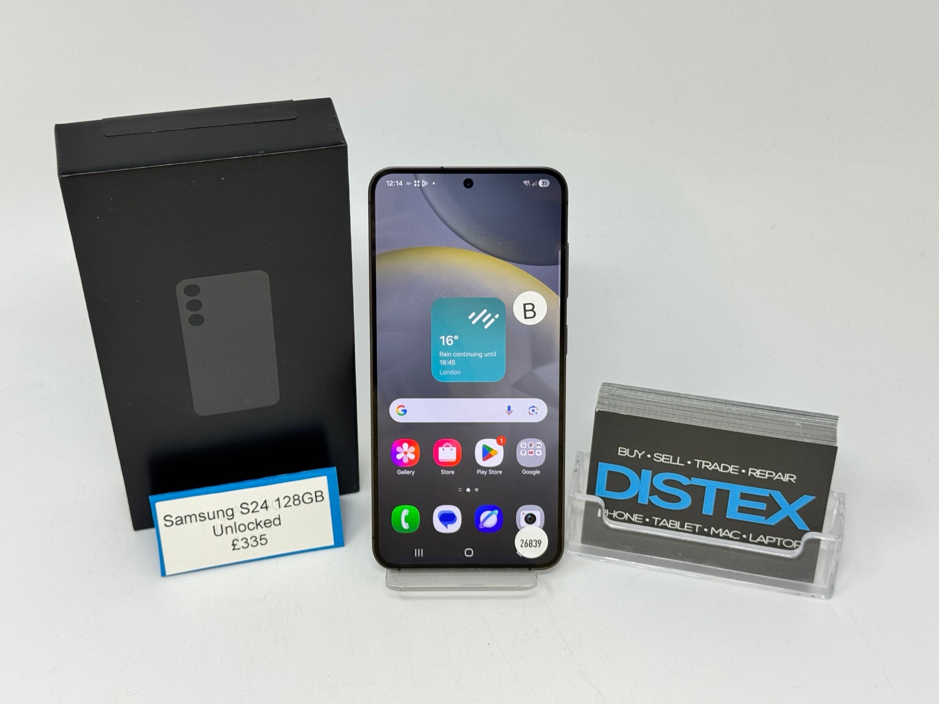 Samsung Galaxy S24 128GB Unlocked Onyx Black (B) M26839
